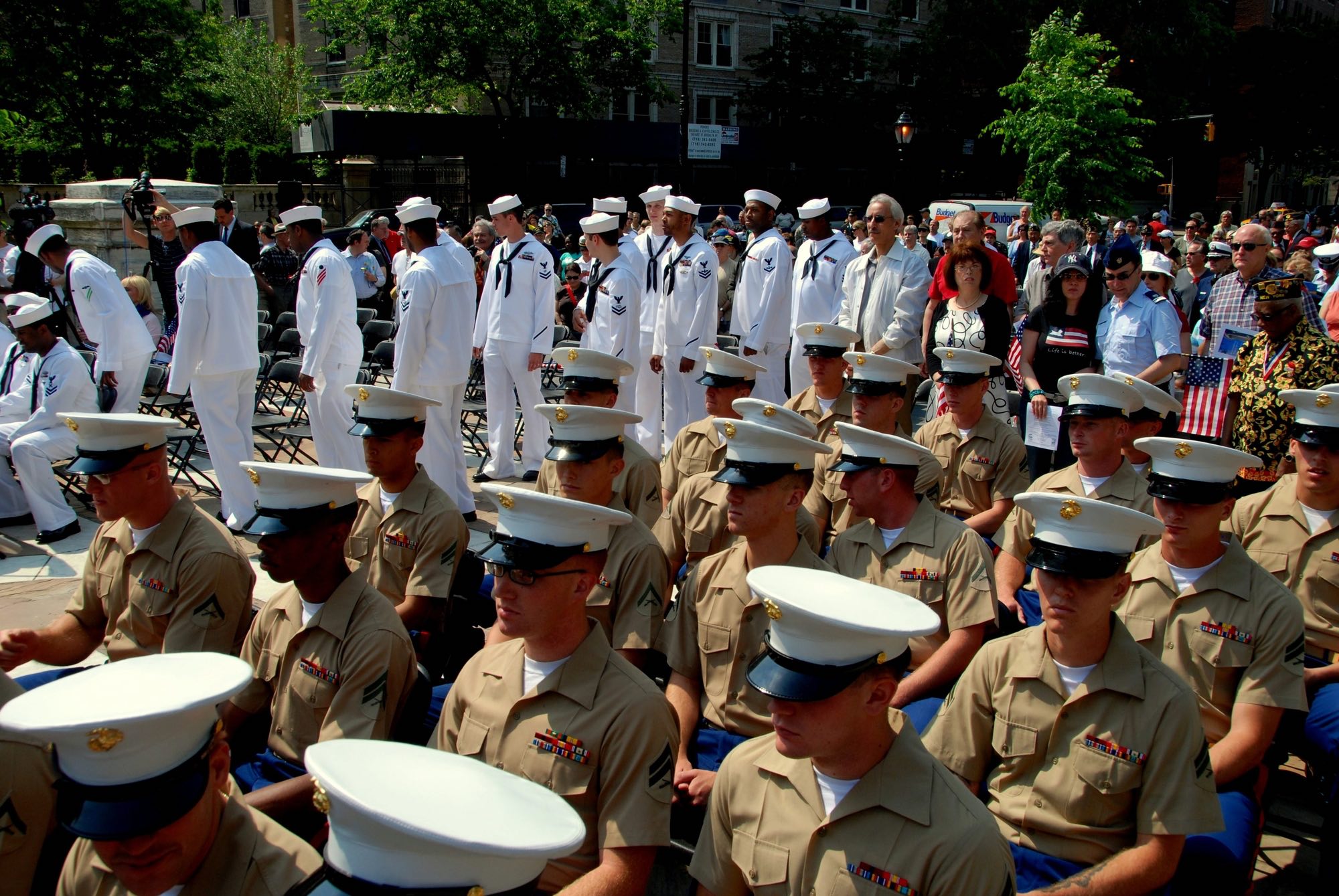 Marines and Sailors